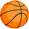 Basketball emoji on Messenger